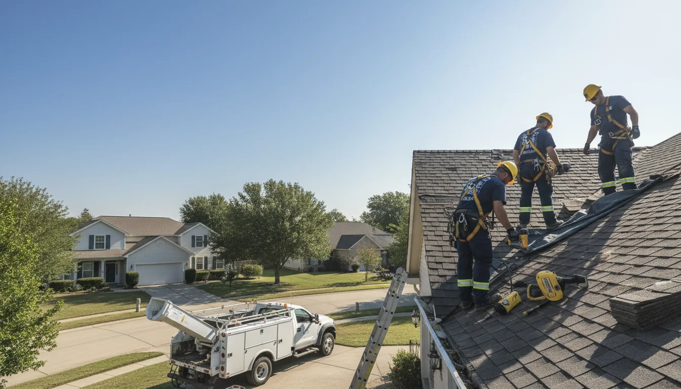 Emergency Roof Repair in Crandall, TX near me